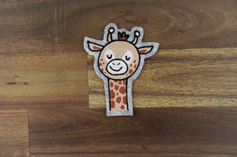 Stickdatei Giraffe – 71,3 × 87,8 mm