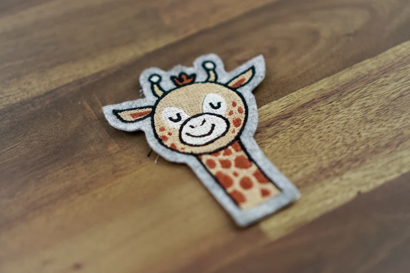 Stickdatei Giraffe – 71,3 × 87,8 mm