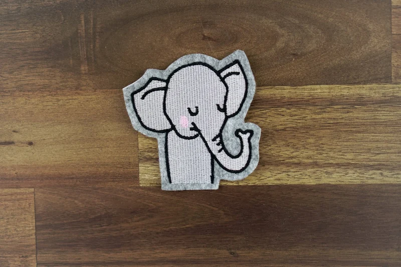 Stickdatei Elefant – 77,3 × 75,4 mm