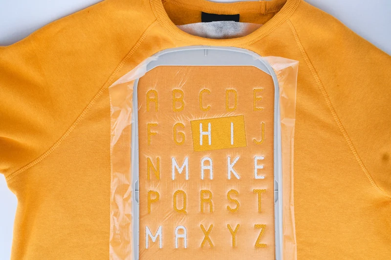 Stickdatei Alphabet »MODERN«