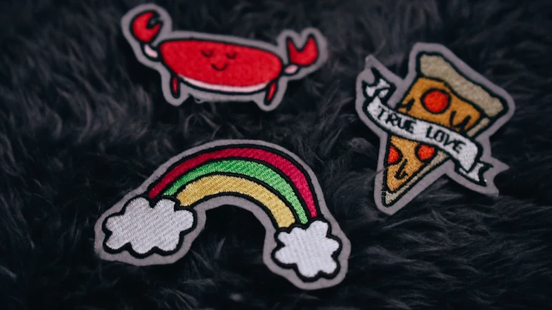 3 Patches im Set