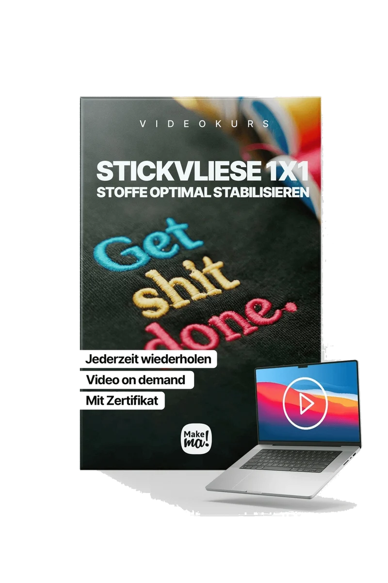 Videokurs: Stickvliese 1x1