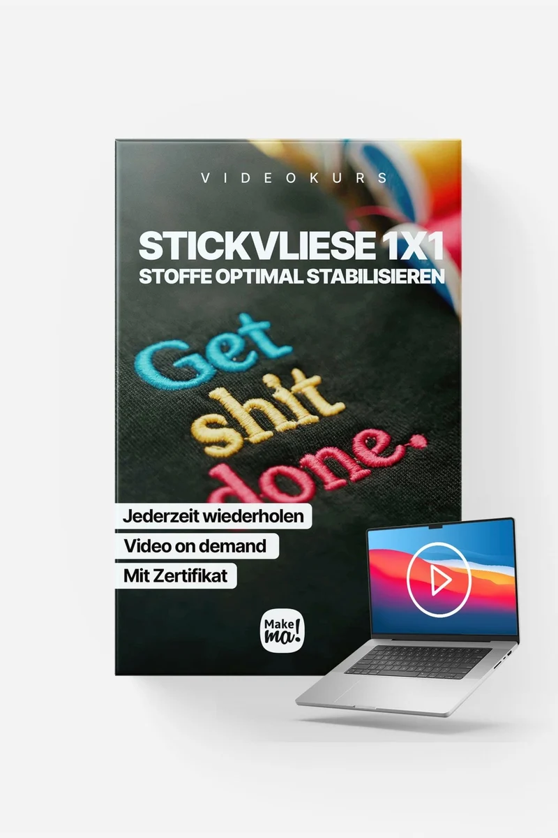 Videokurs: Stickvliese 1x1