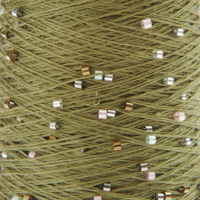 MAKE IT PERLCHEN- Beilaufgarn mit Glasperlen