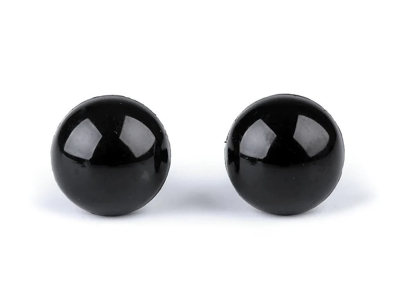 Sicherheitsaugen "schwarz"- 14mm