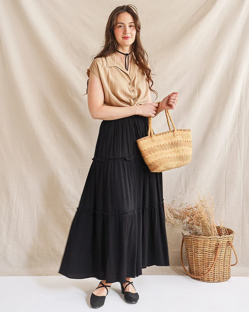 Struck Midnight Skirt