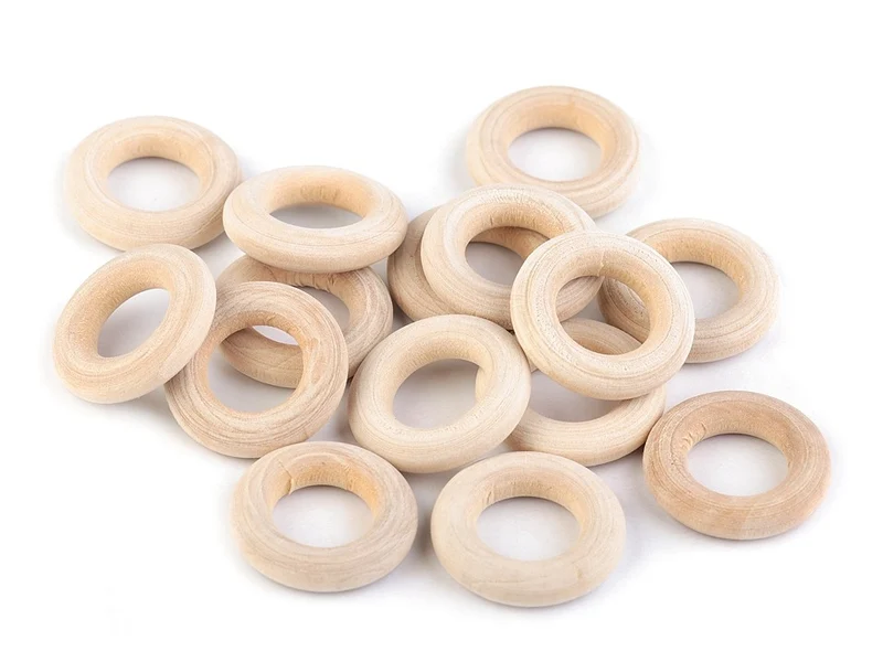 Holzringe Ø 24mm/ 10 Stück