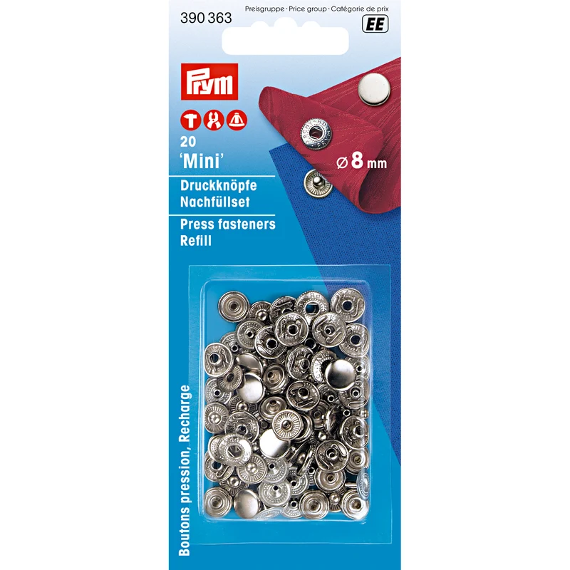 Druckknöpfe Nachfüllsets