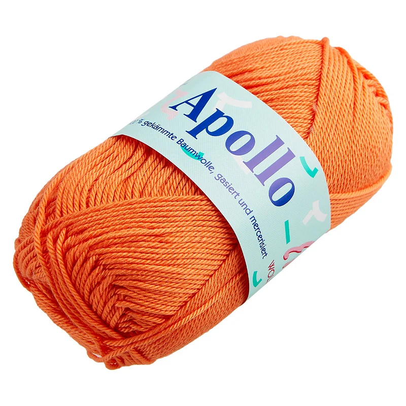 Apollo- Baumwollgarn uni