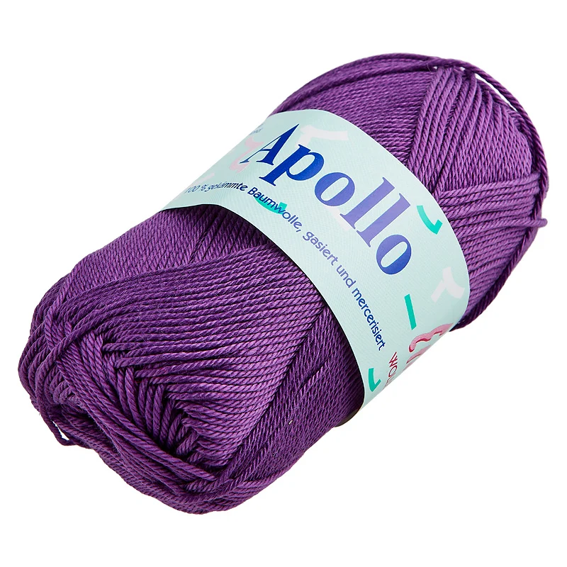 Apollo- Baumwollgarn uni