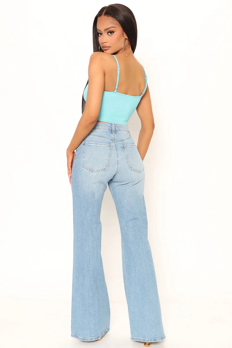 Loretta Top - Aqua