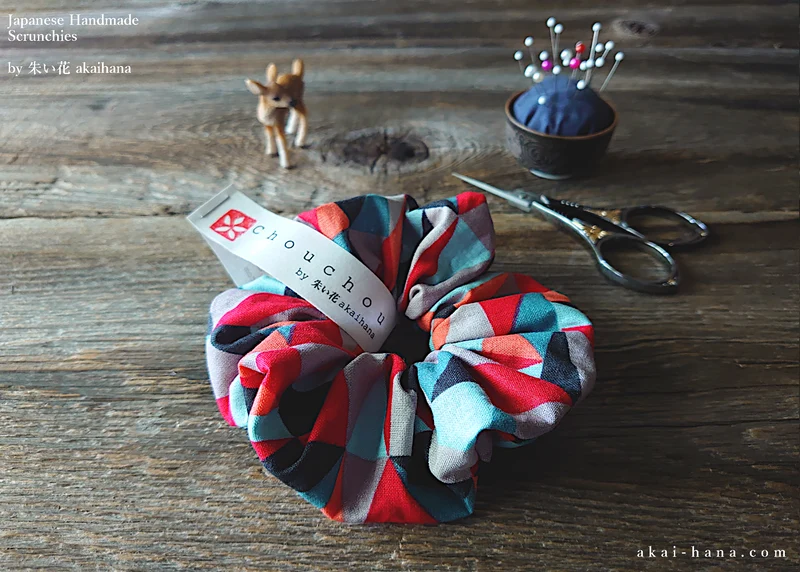 Japanese Handmade Scrunchies, Circus ⦿scaf0009
