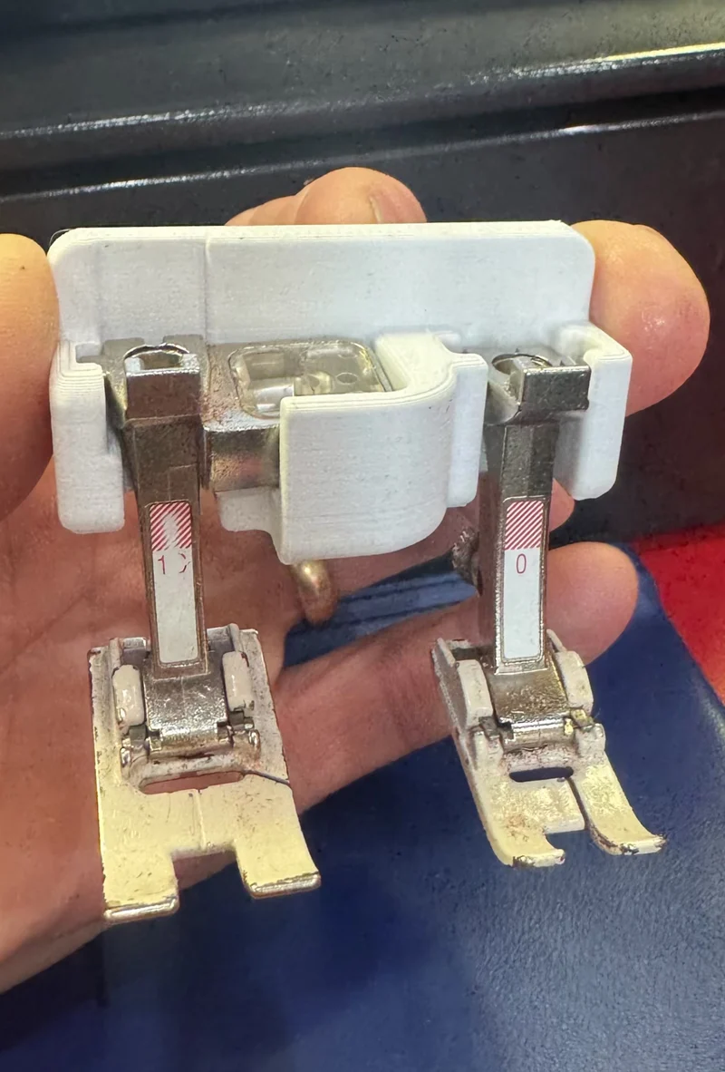 One of each foot holder 1 code & 1 non-coded B29