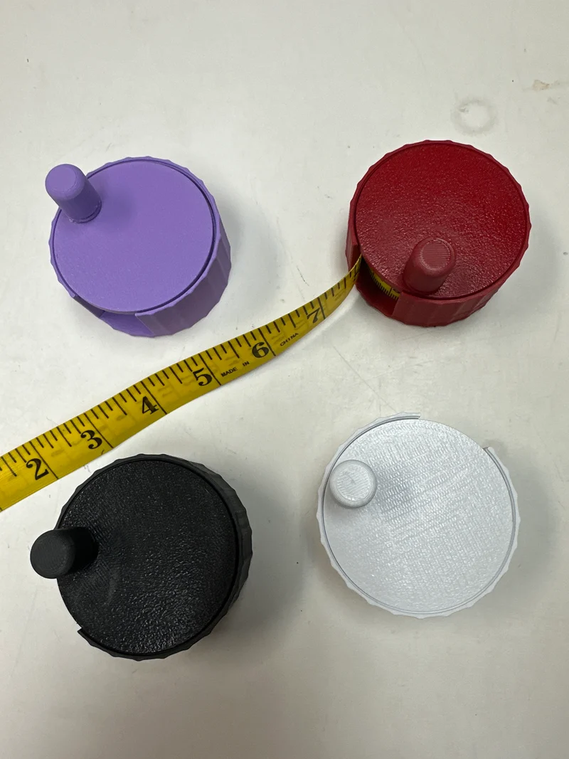 Tape measure reel fits 120” B2