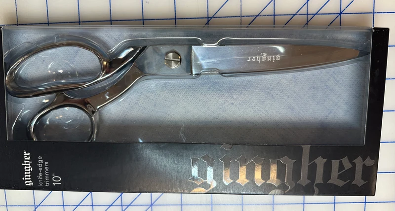 10” Gingher scissors SF