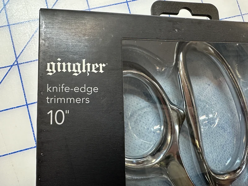 10” Gingher scissors SF