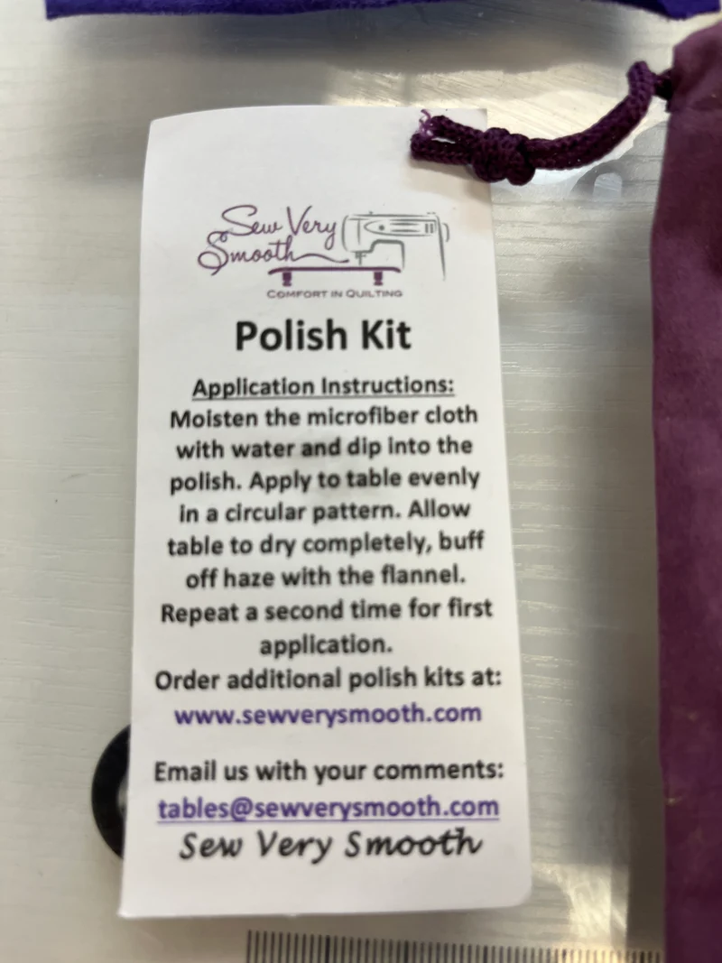 Polish kit for Sew Steady B27
