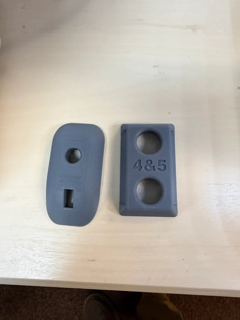 .4 5 series Knob & bobbin winder protector set color dusty blue not for silver bobbin machines B13