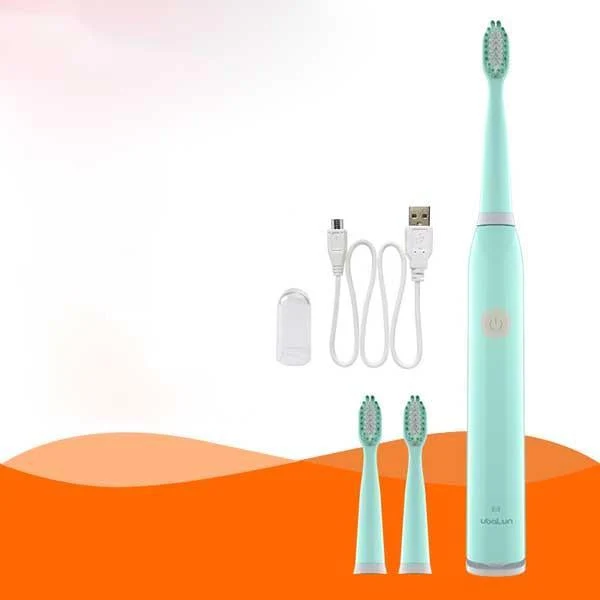 Rechargeable Automatic Acoustic Soft Wool Whitening and Waterproofing Electric Toothbrush for Adults