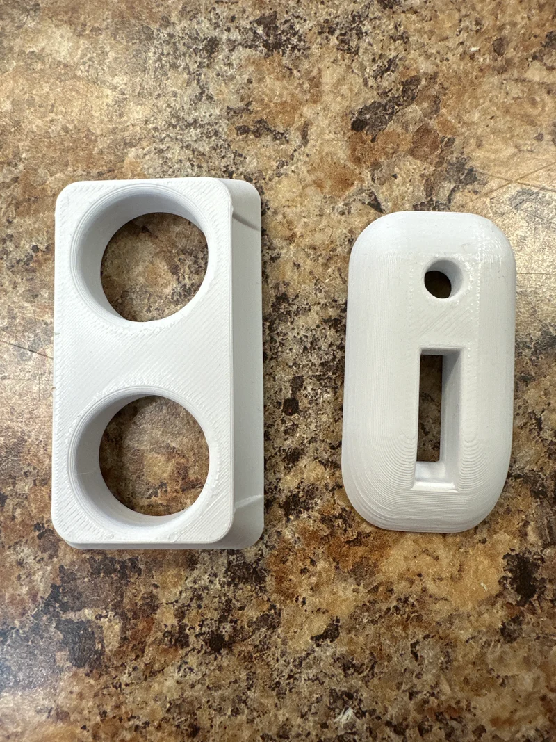 Silver bobbin 5 Series knob & Bobbin winder protector set WHITE For silver bobbin machines B26