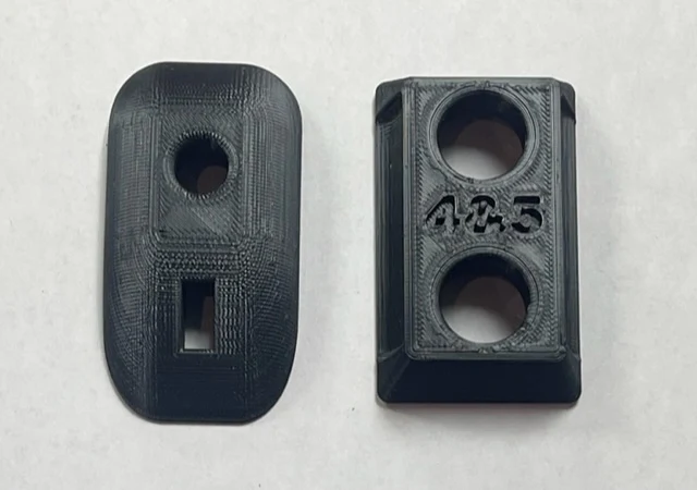 .4 5 series Knob & bobbin winder protectors color black not for silver bobbin machines B47