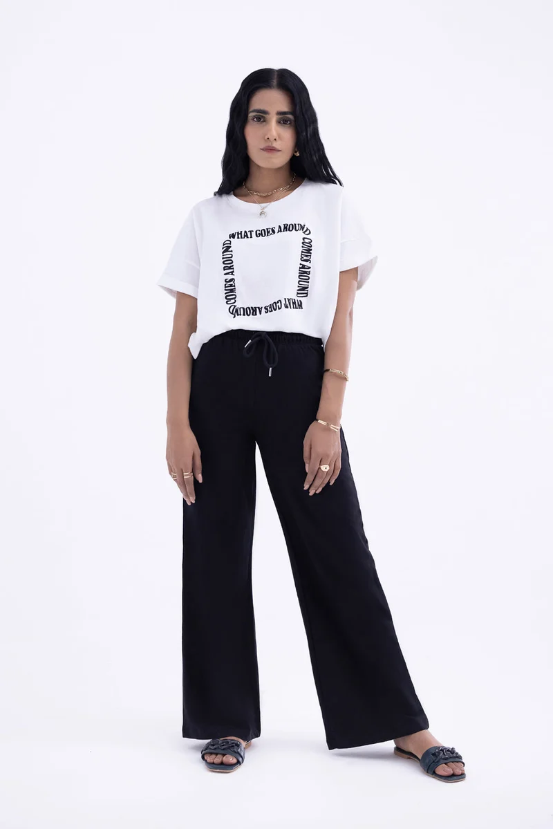 Oversized Embroidered T-Shirt