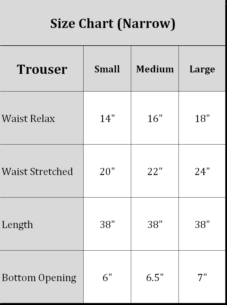 Plain Crape Trouser