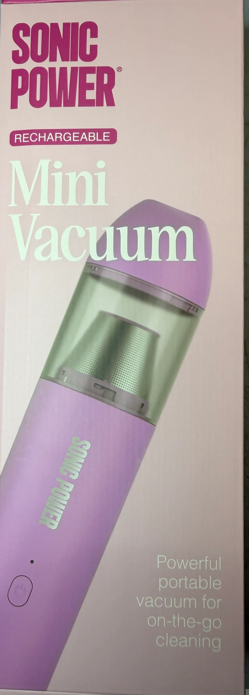 New Pink Vacuum mini Sonic power limited edition