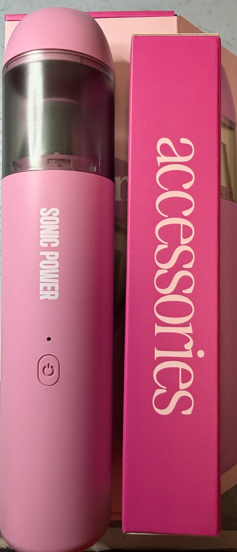 New Pink Vacuum mini Sonic power limited edition