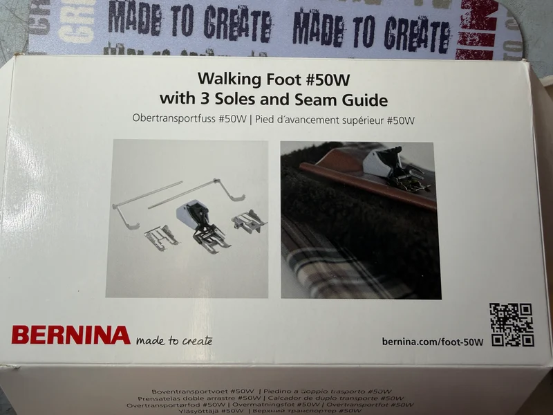 _#50W New release 2026 wide walking foot sews 9mm wide