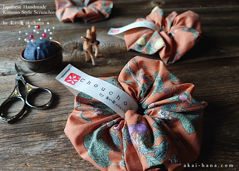 Japanese Handmade Scrunchies, Fruits, scjf0106