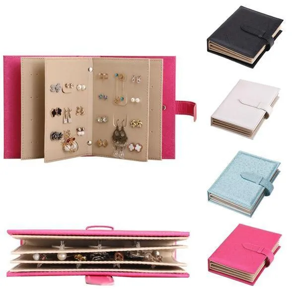 Portable Earrings Organizer Book
