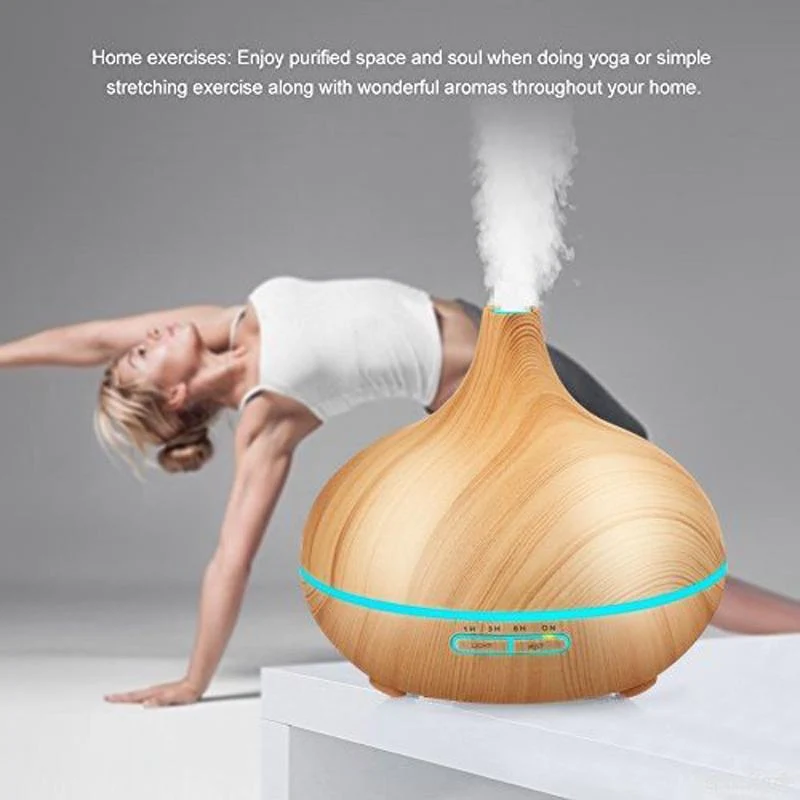Ultrasonic Wood Grain Aromatherapy Machine