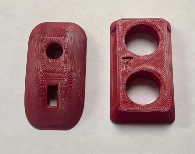 .7 series knob & bobbin winder protector set Red B111