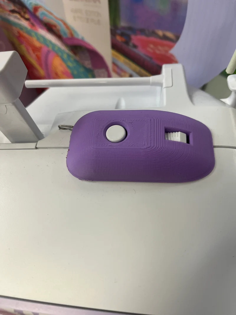 .7 series knob and bobbin winder protector purple B108
