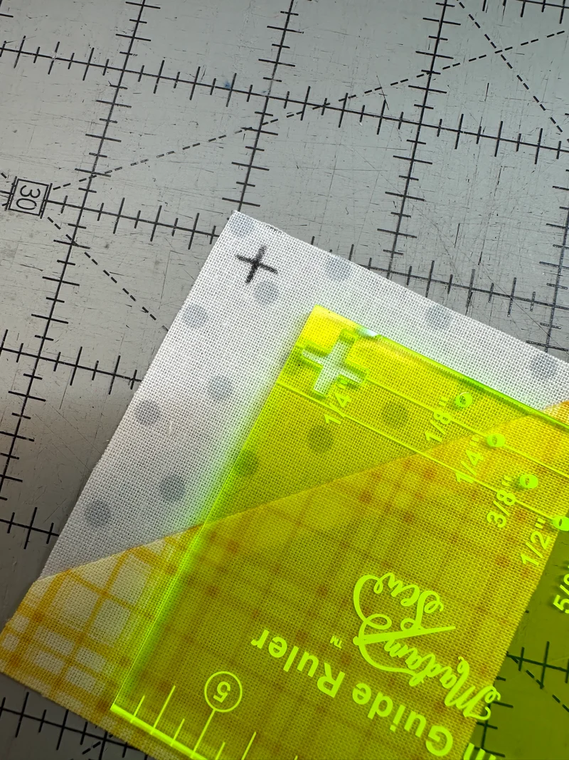 Seam Guide ruler with magnet B74