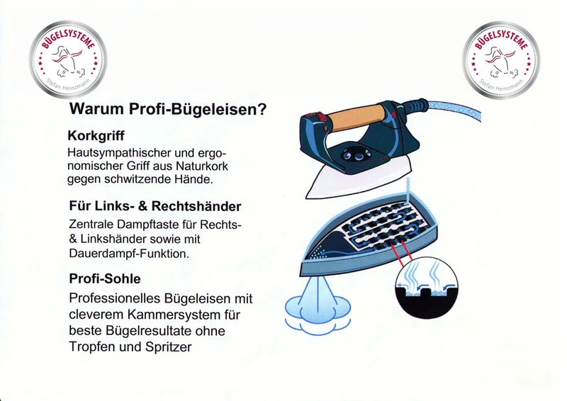 Bügelstation Bügelsystem IS 550 III new