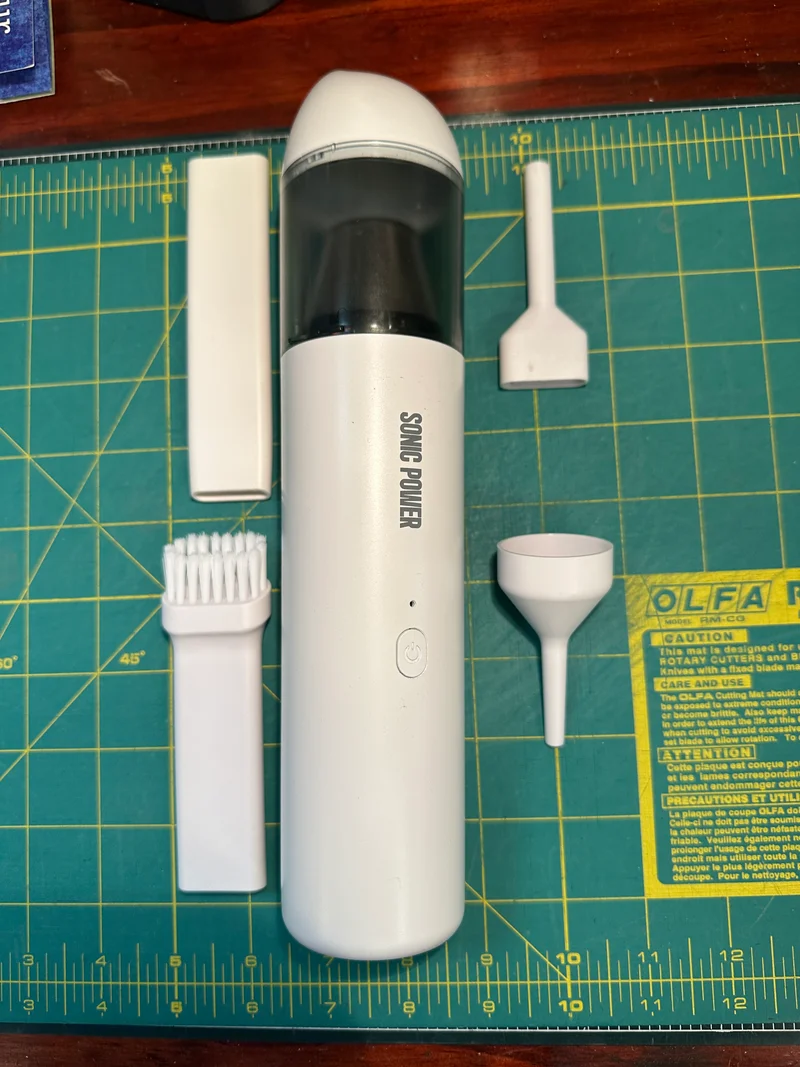 Vacuum Mini Sonic Power White in stock