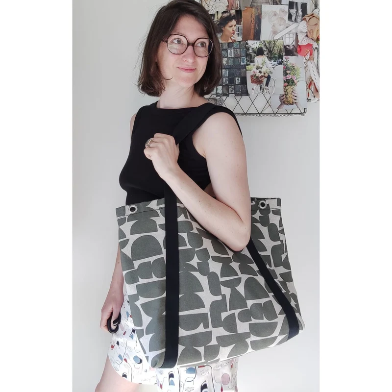 Schnittmuster Ebook Tasche Bibou