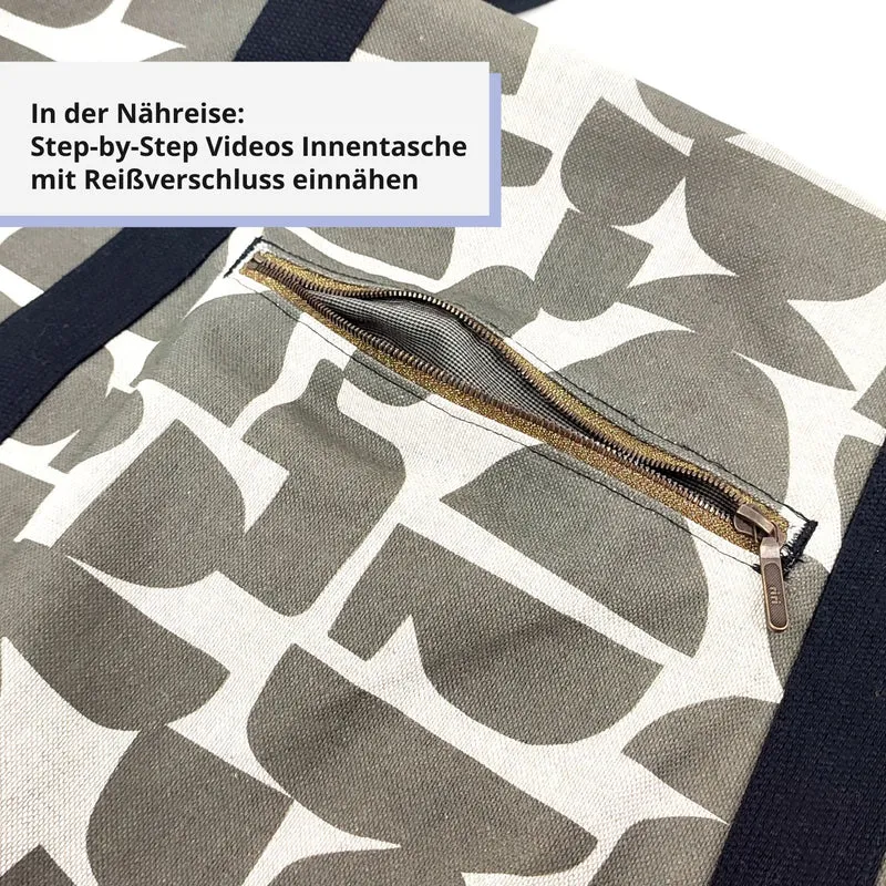 Schnittmuster Ebook Tasche Bibou