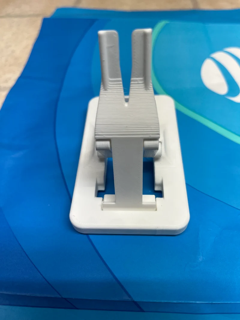 Zipper Jig Foldable used to install zipper sliders / heads on zipper tape like having a third hand.B28