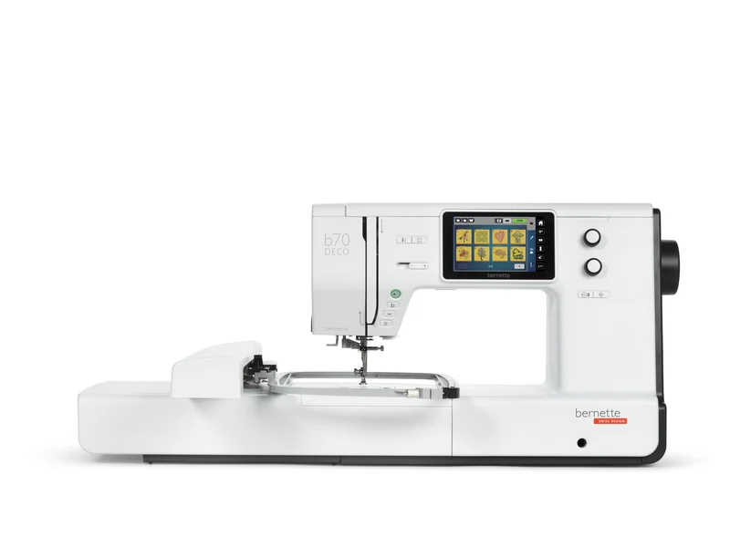 bernette 70 DECO mit Stickmodul