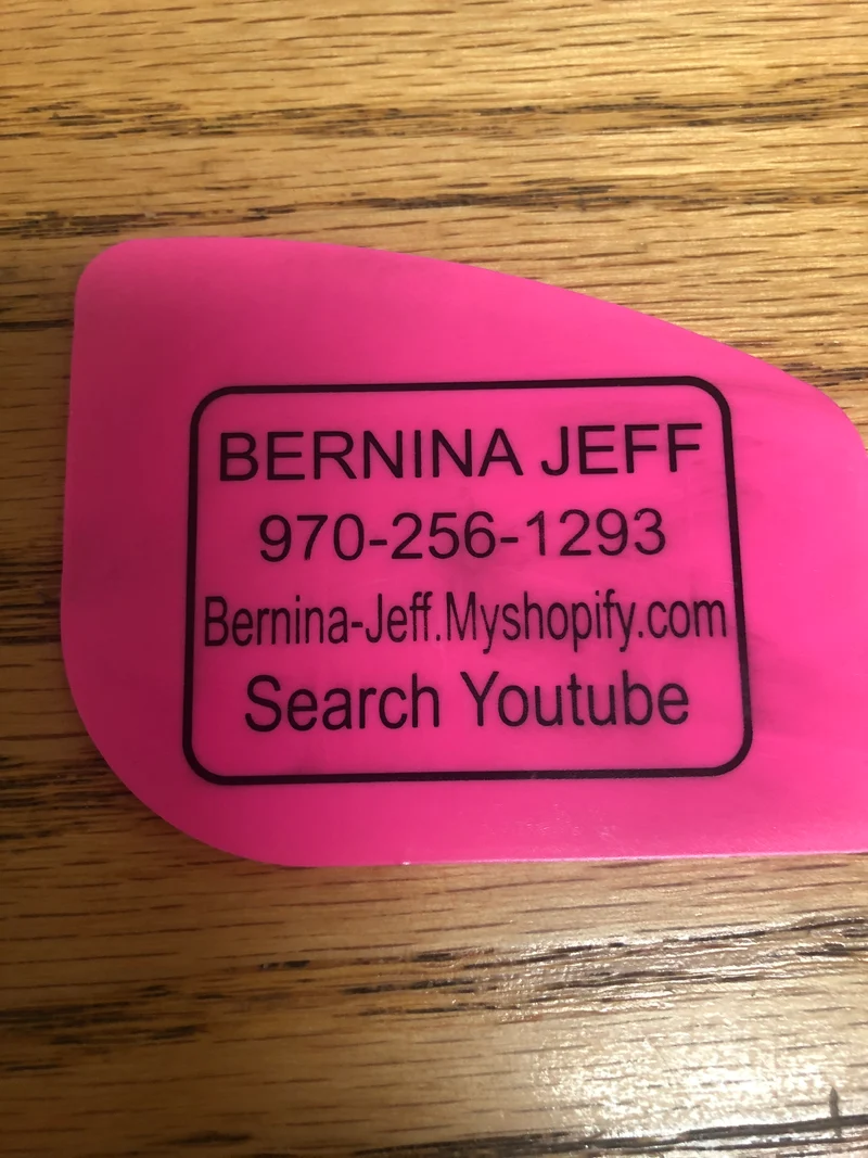 A Vera Tool needle plate remover tool with Logo B9