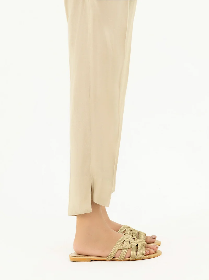 Dyed Silk Trousers