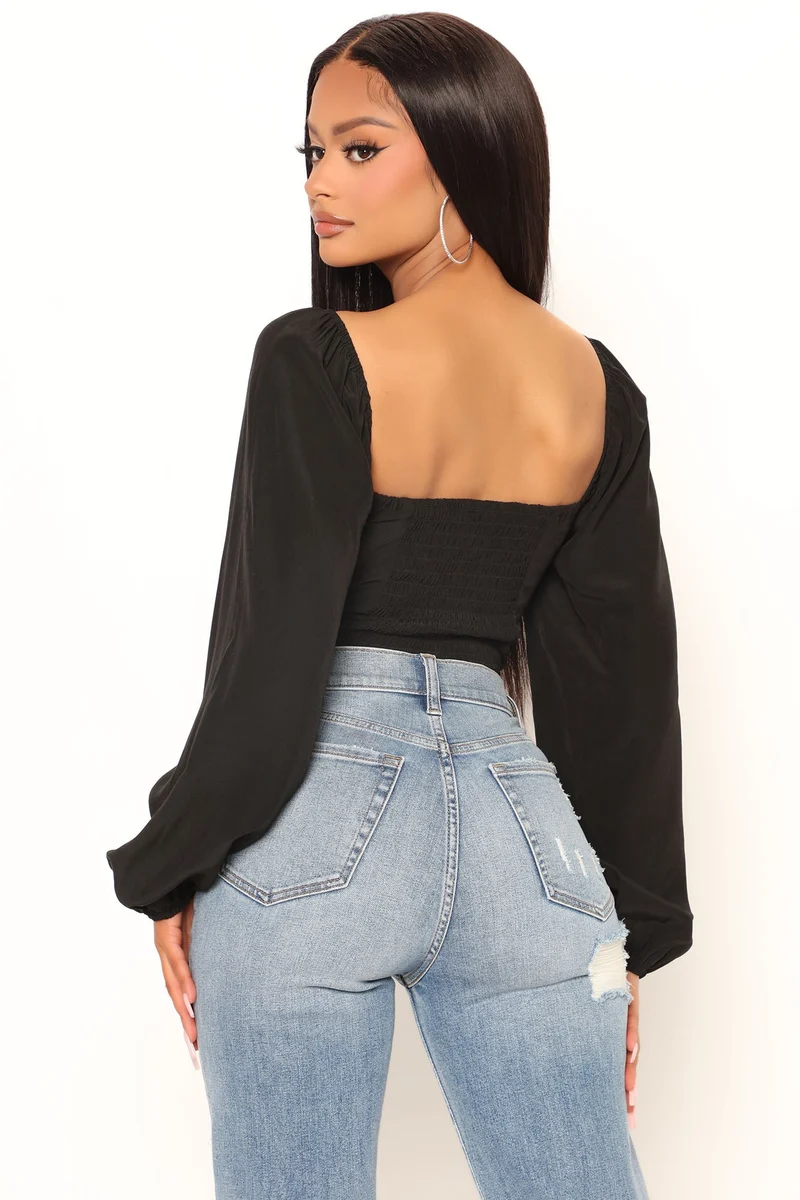 Midnight City Top - Black