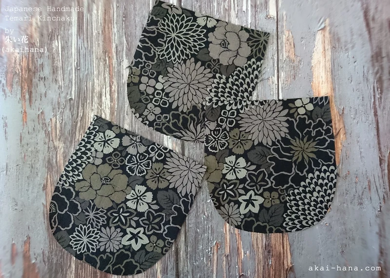 Shikibana Monyou Black, Temari Kinchaku Purse, tkjp0001