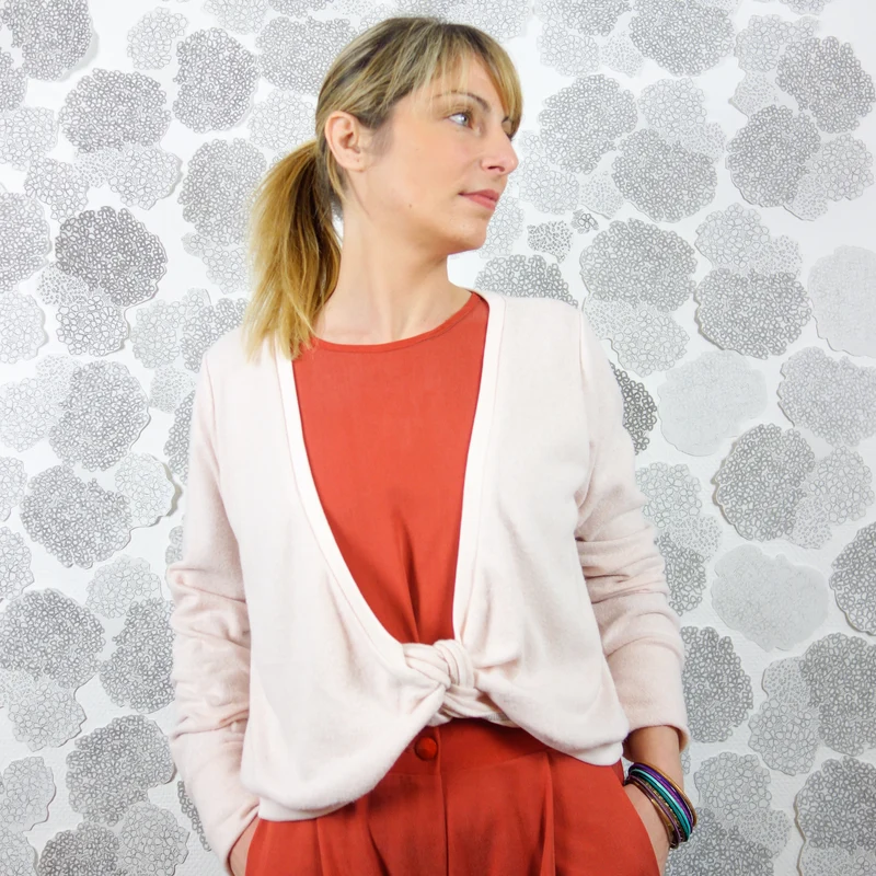 Schnittmuster Ebook Wickeljacke Douceur
