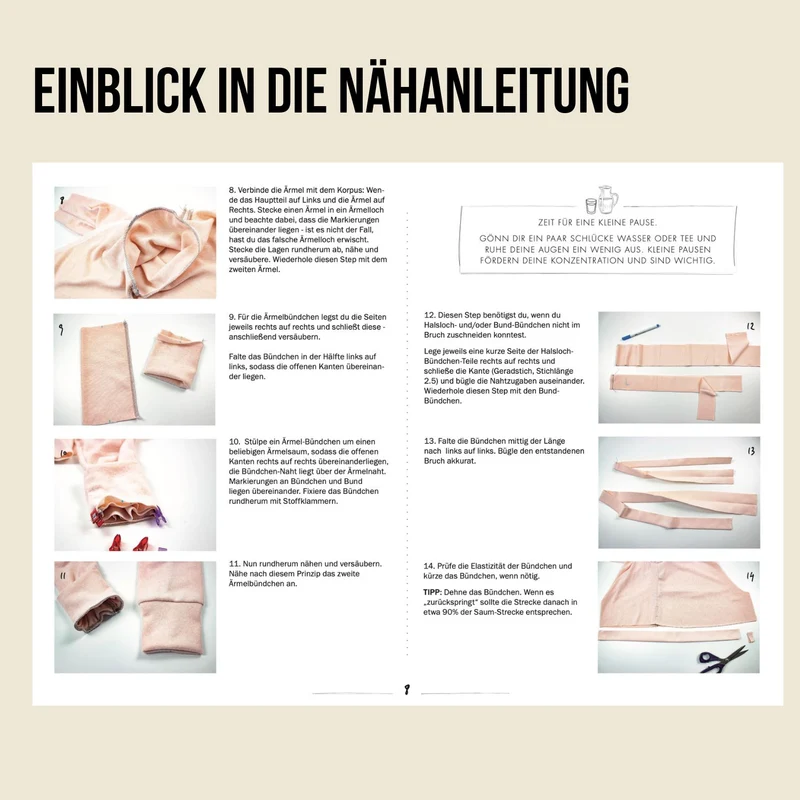 Schnittmuster Ebook Wickeljacke Douceur