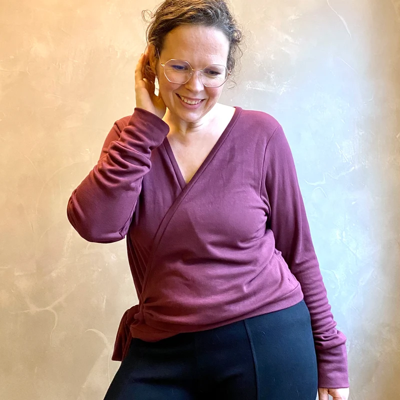 Schnittmuster Ebook Wickeljacke Douceur