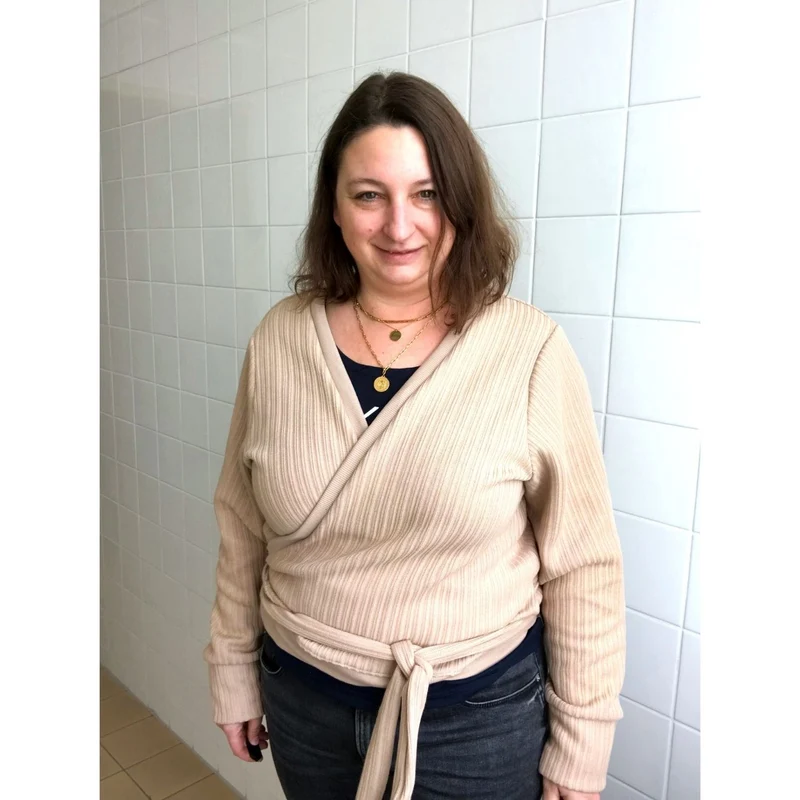 Schnittmuster Ebook Wickeljacke Douceur